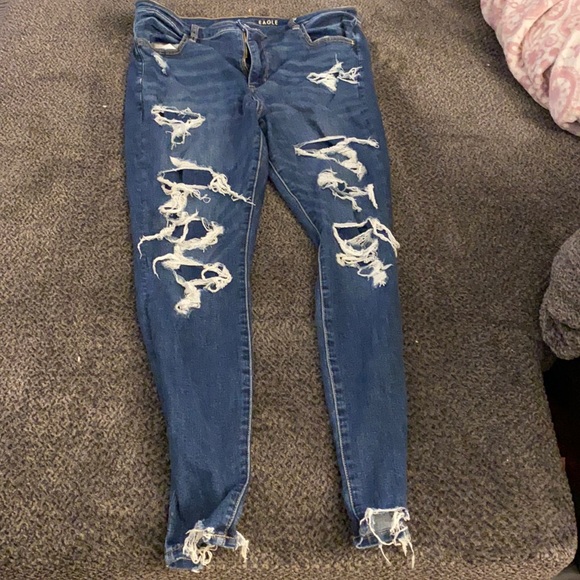 American Eagle Outfitters Denim - American Eagle Ripped Jeans size 16